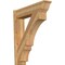 Ekena Millwork Balboa Traditional Rough Sawn Outlooker, Western Red Cedar, 8"W x 34"D x 38"H OUT08X34X38BOA01RWR - alternate 1